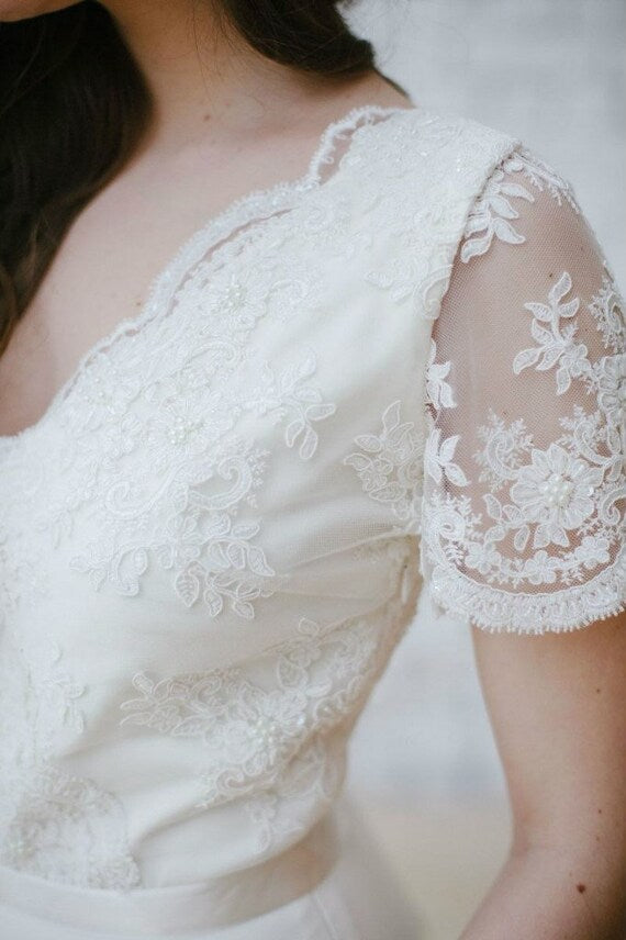 Boho wedding dress • lace wedding dress
